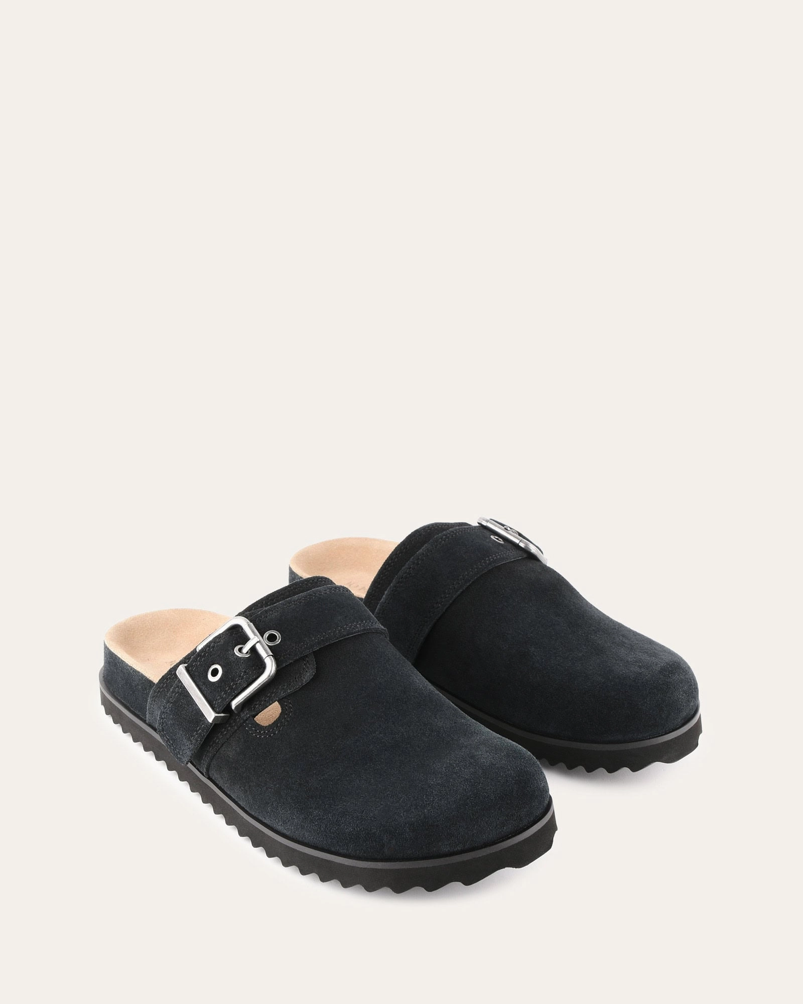 Juno Casual Flats Washed Black Suede Lifestyle Rhythm Creative Layers