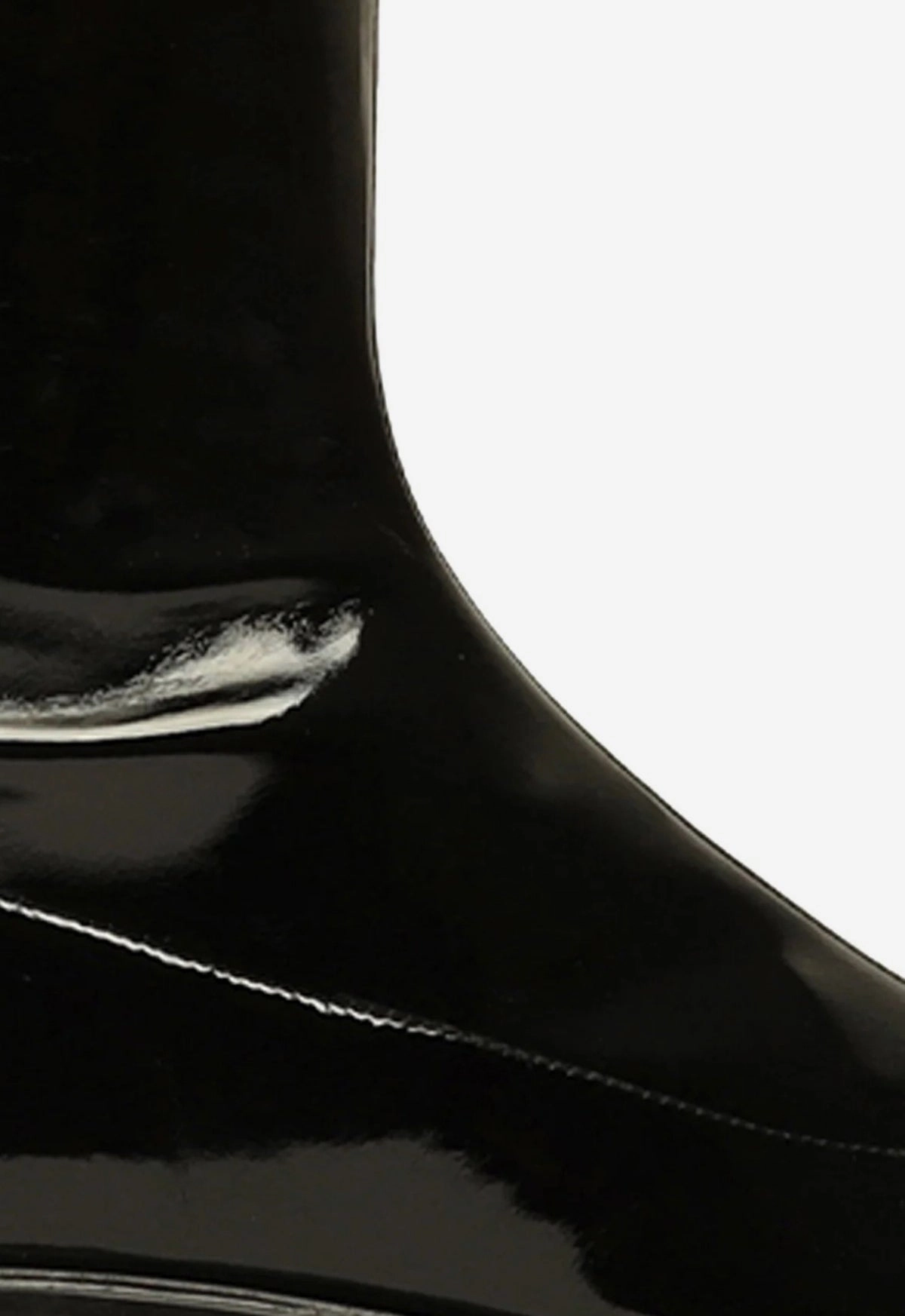 Kaolin Over The Knee Patent Leather  Boot Simplify Style