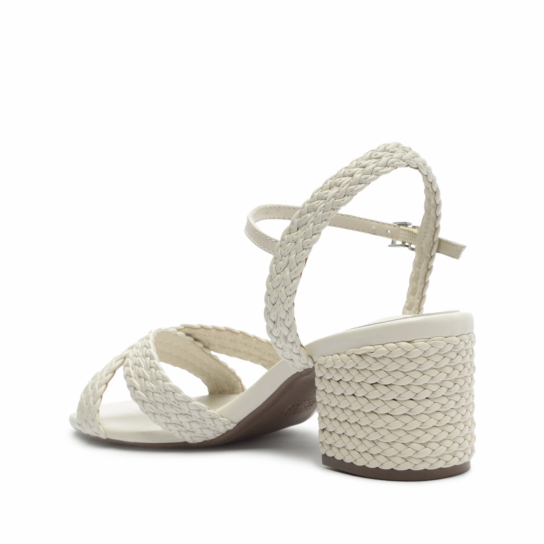 Karima Block Atanado Leather Sandal Calm In Motion