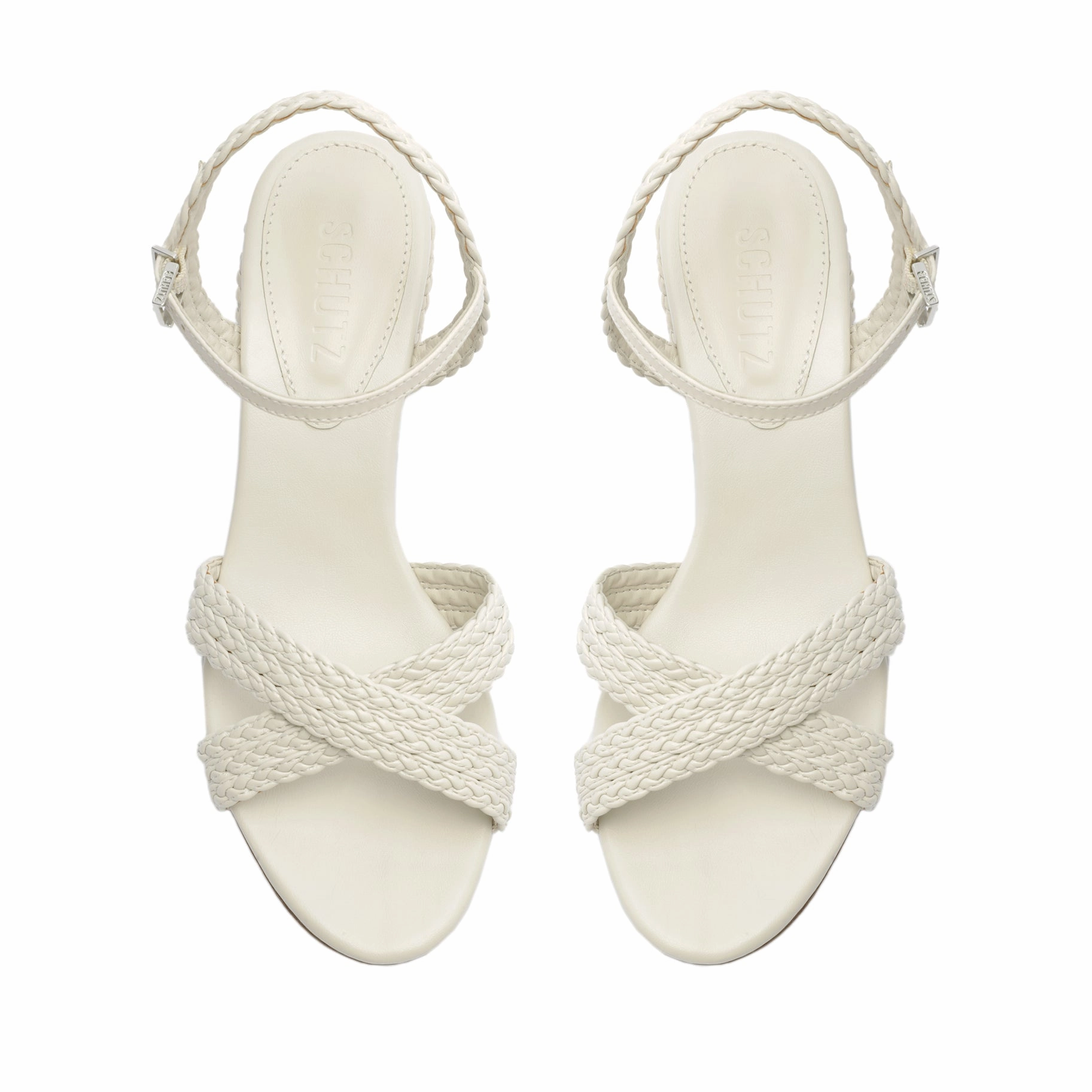 Future Utility Karima Block Atanado Leather Sandal