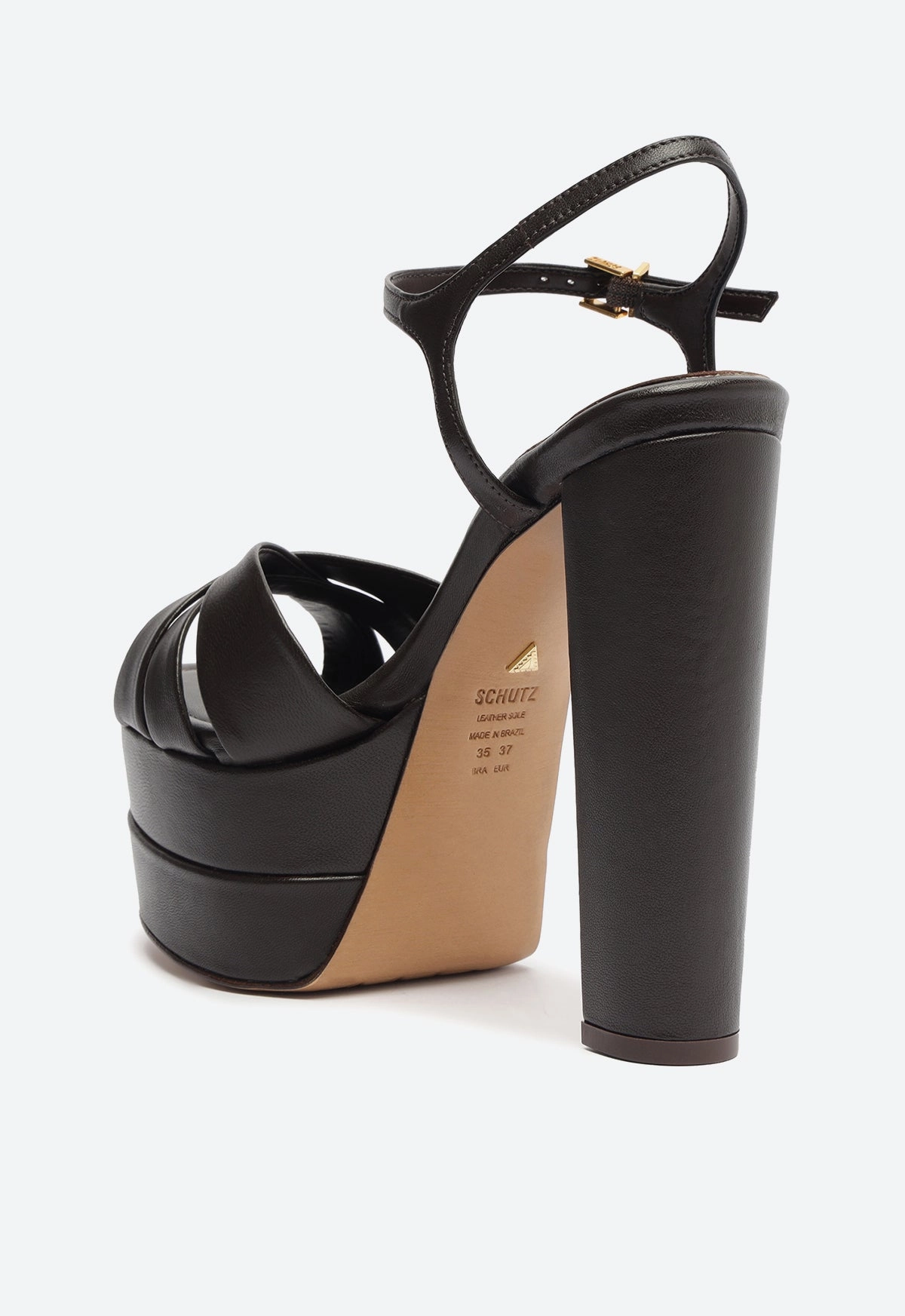Keefa High Leather Sandal Core-Level Comfort