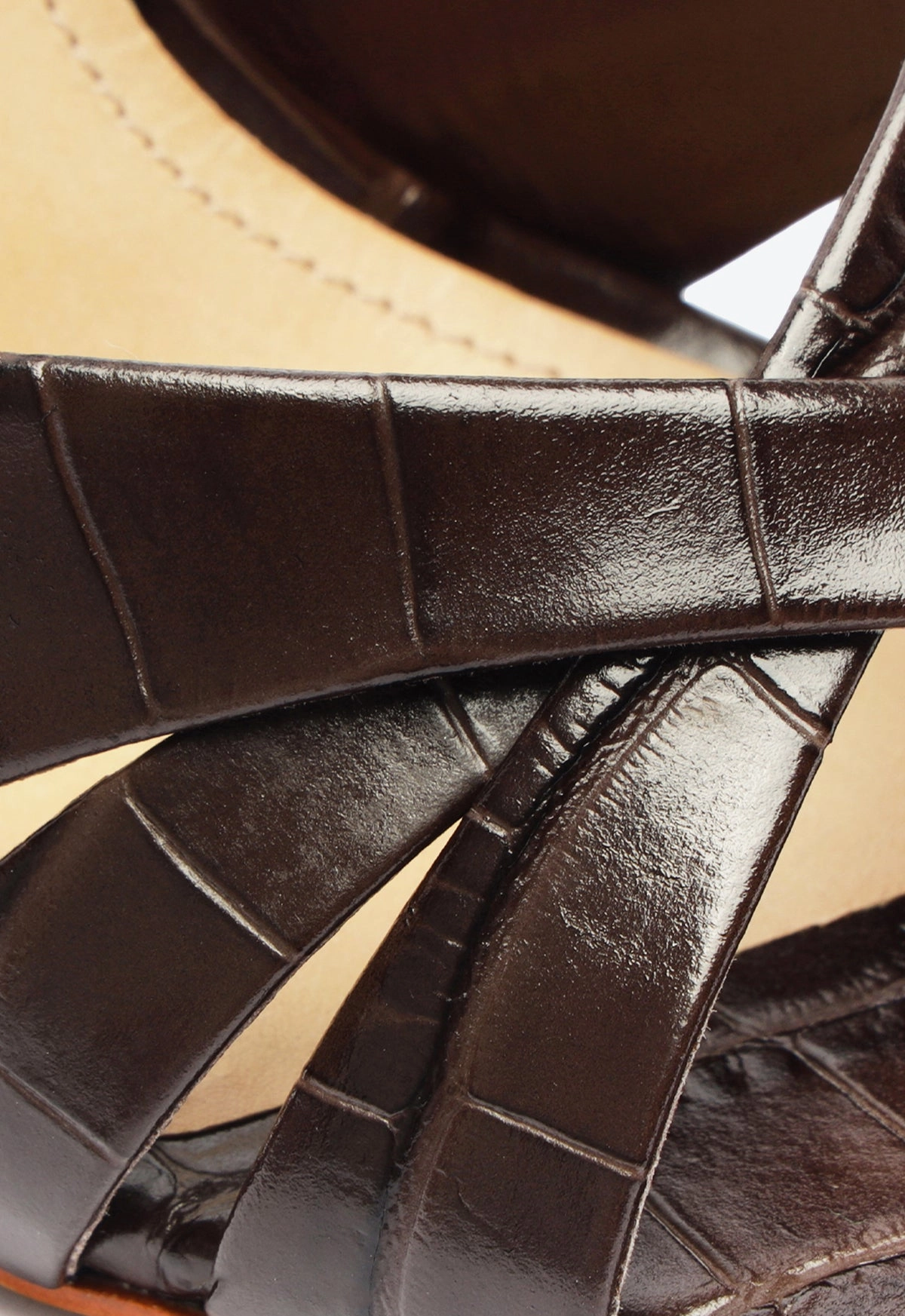 Keefa Sling Leather Sandal Make It Flow