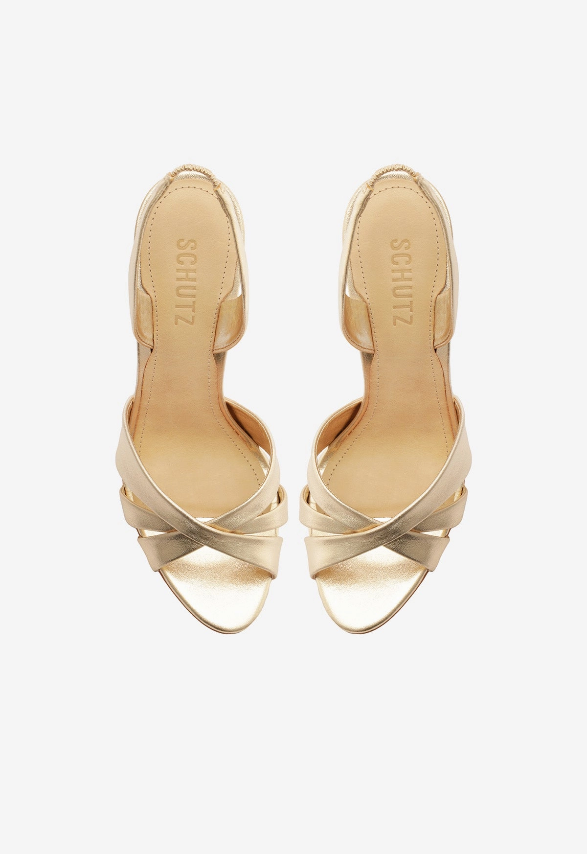 Keefa Sling Metallic Leather Sandal All-Day Movement