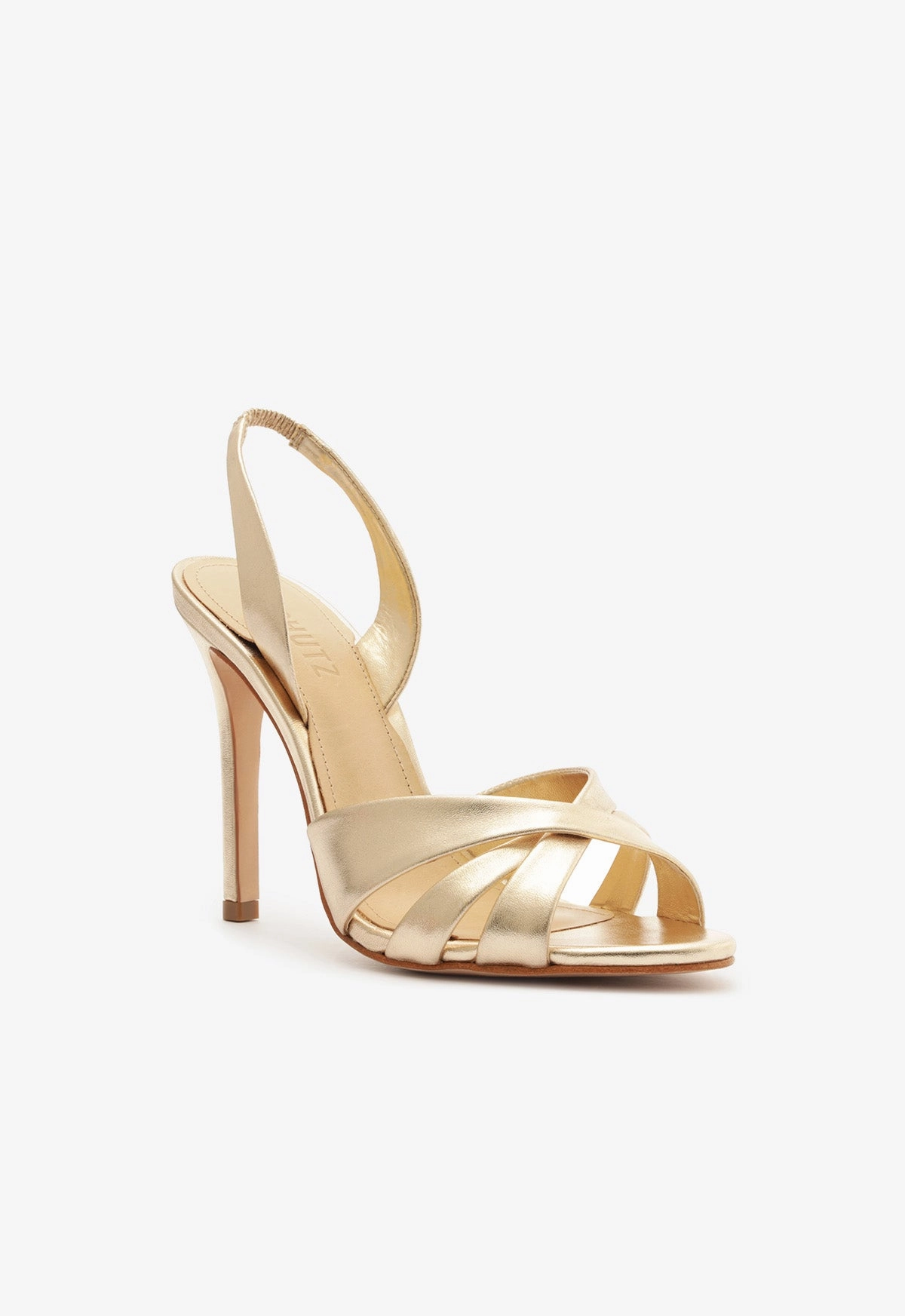 Keefa Sling Metallic Leather Sandal Quiet Boldness