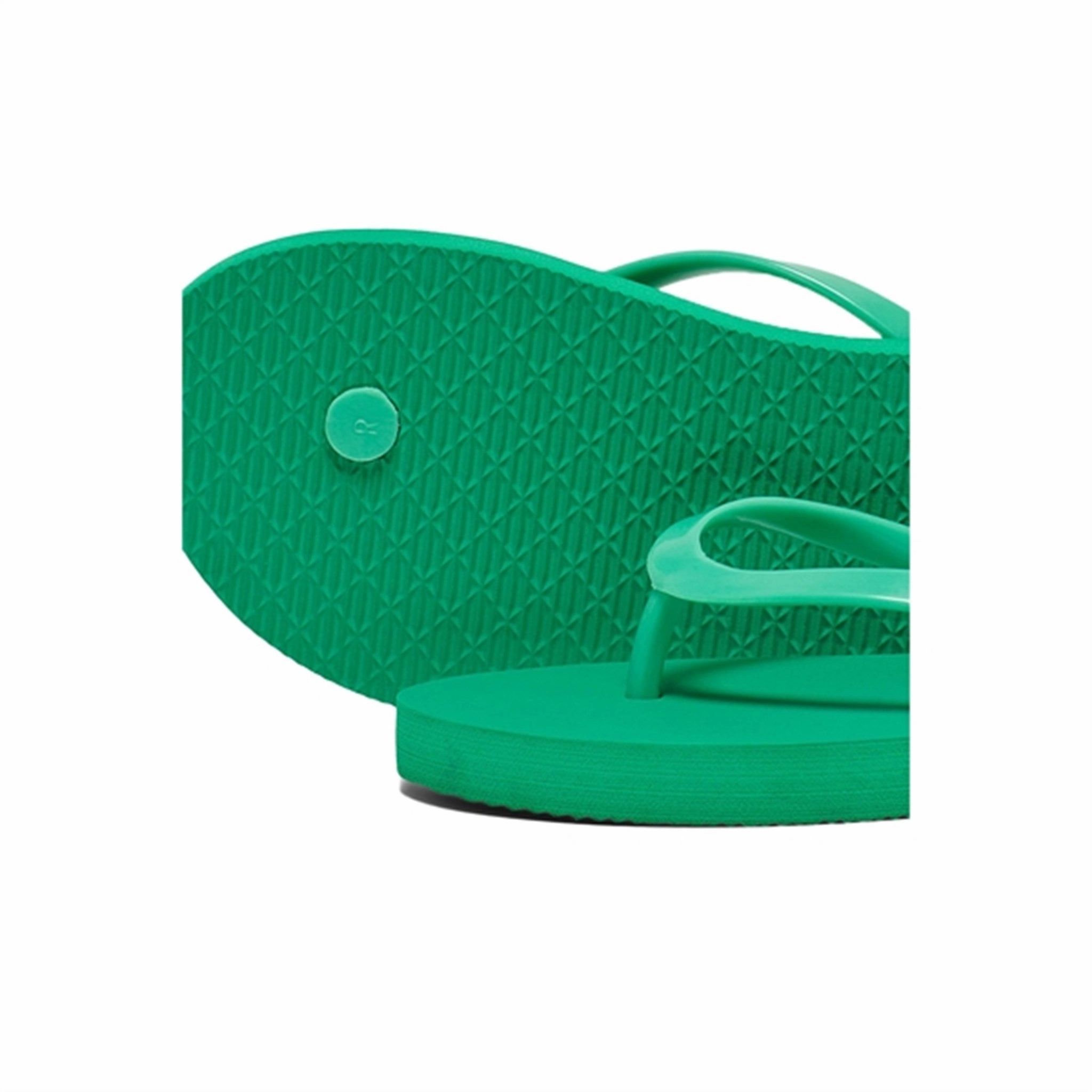 Kids Only Kelly Green Lisa Flower Flip Flop Visual Ease