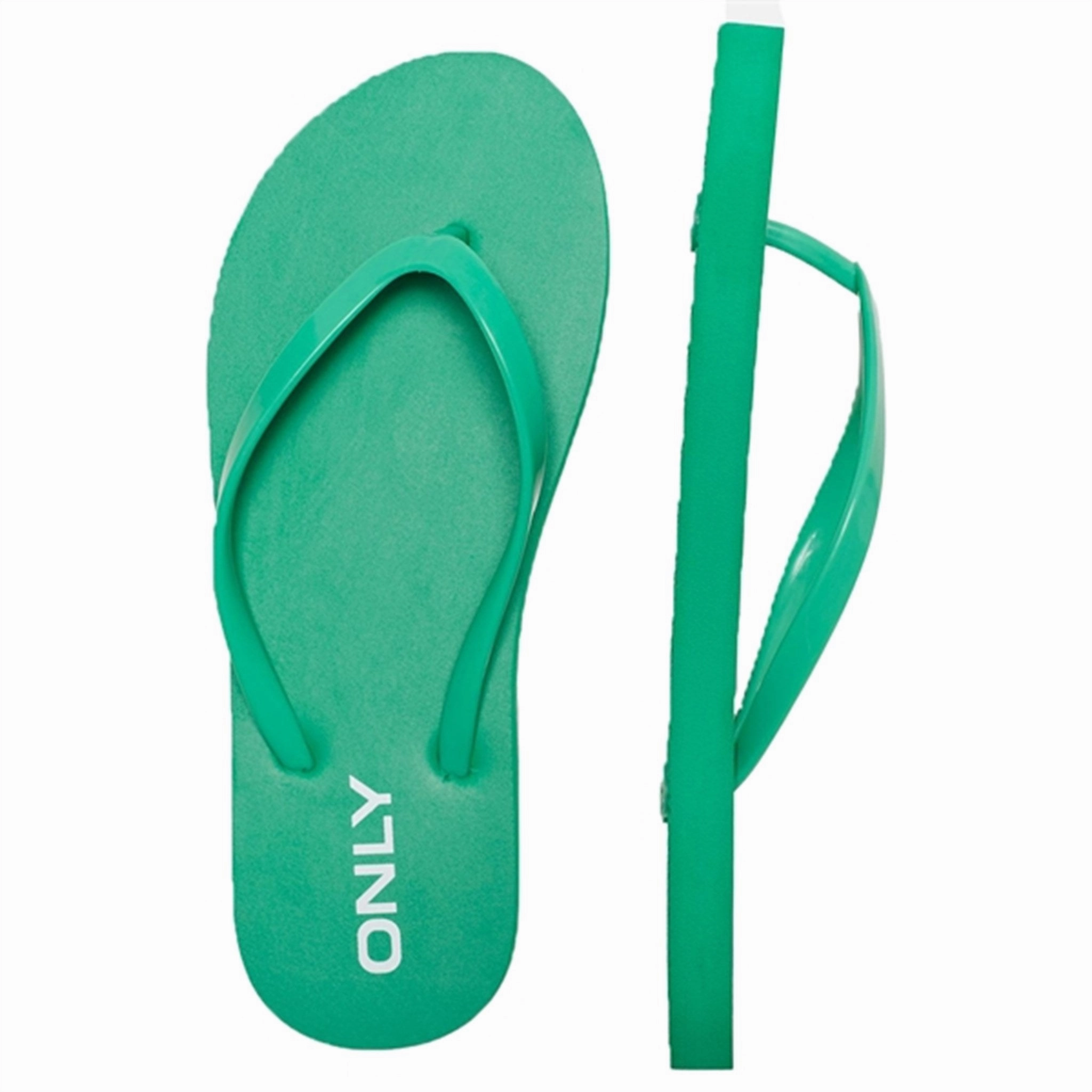 Kids Only Kelly Green Lisa Flower Flip Flop Future-Ease Ready For Change