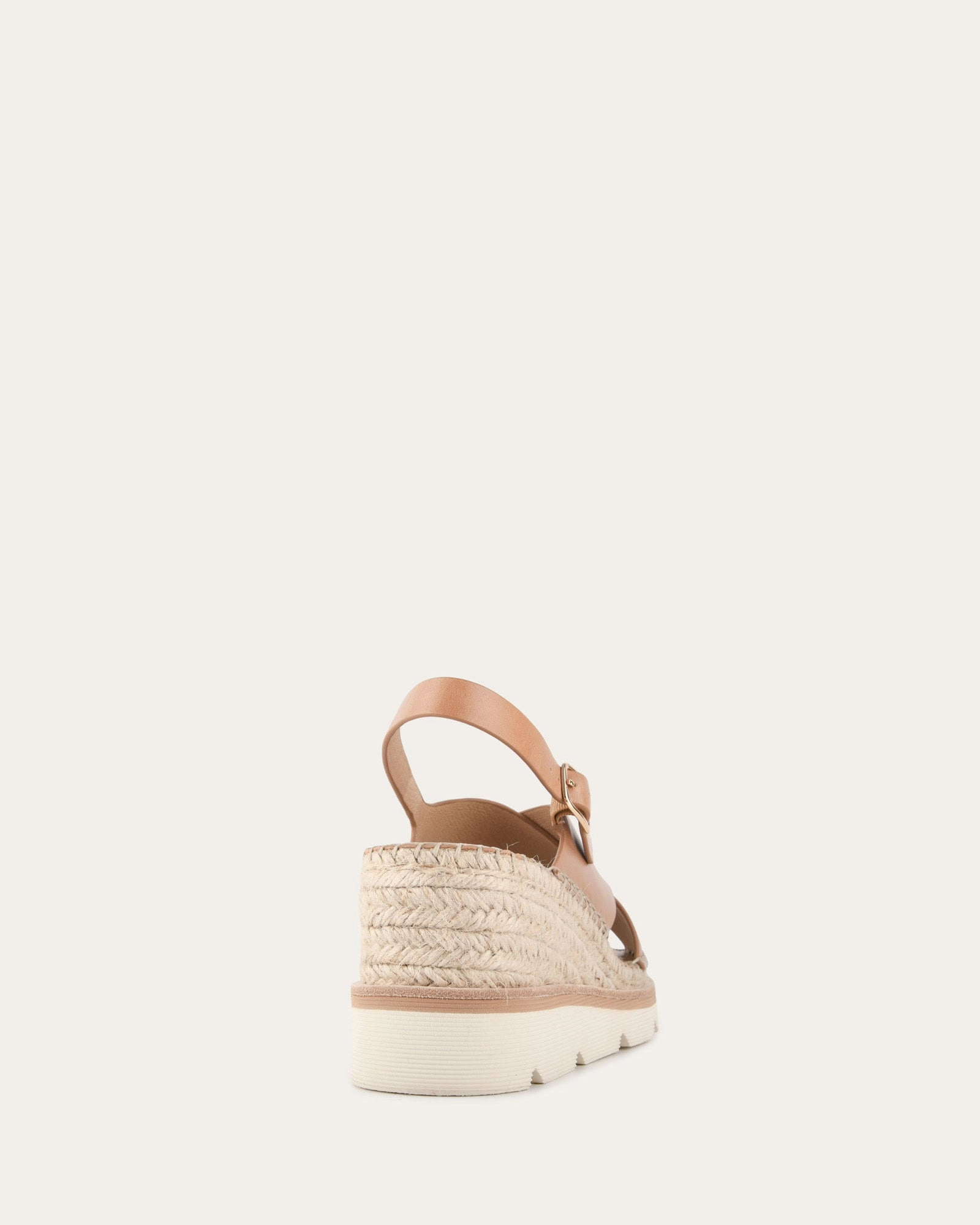 Core Function Kimberley Mid Wedge Sandals Tan Leather