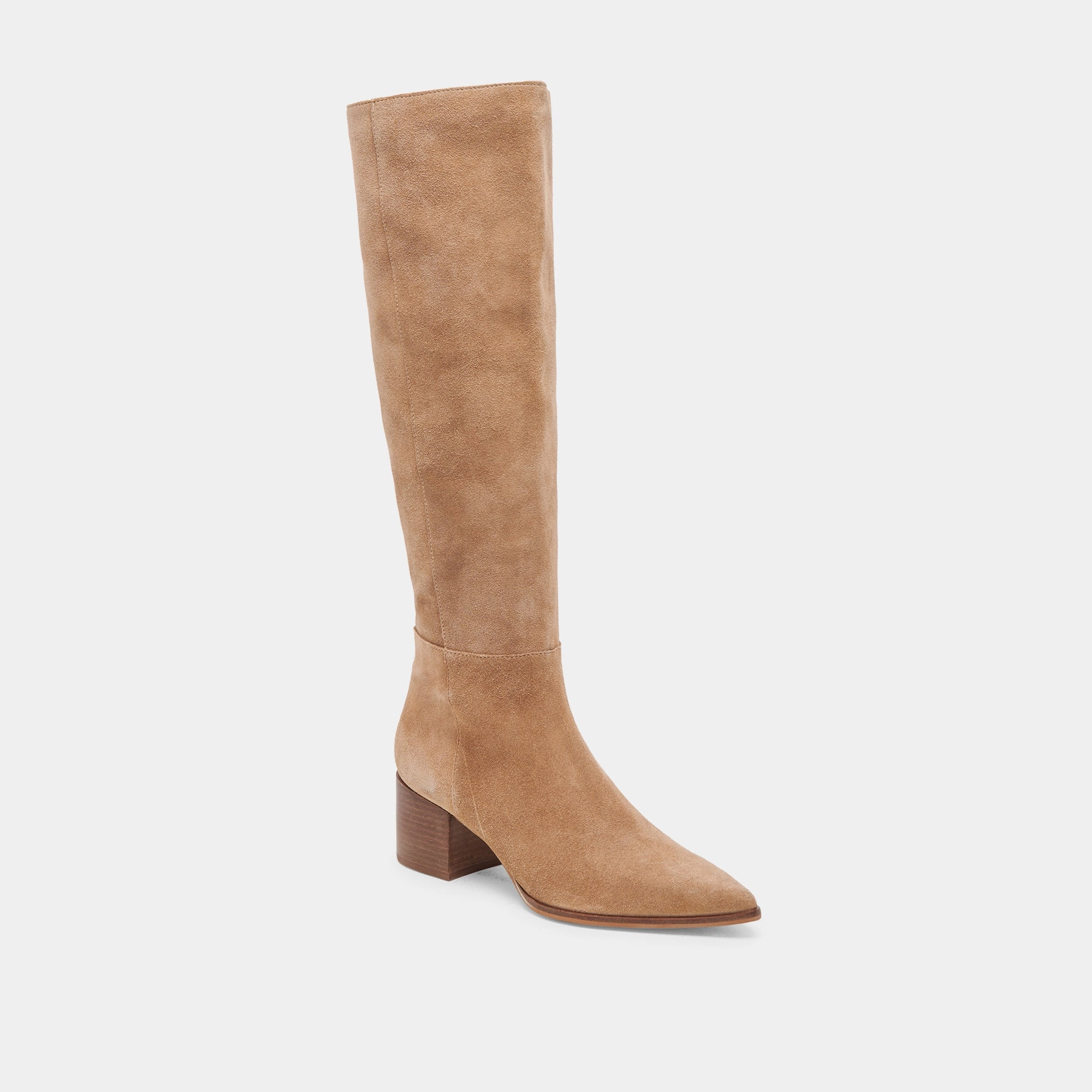 Lifestyle Energy Performance Meets Style Kirson Wide Calf Boots Mushroom Suede