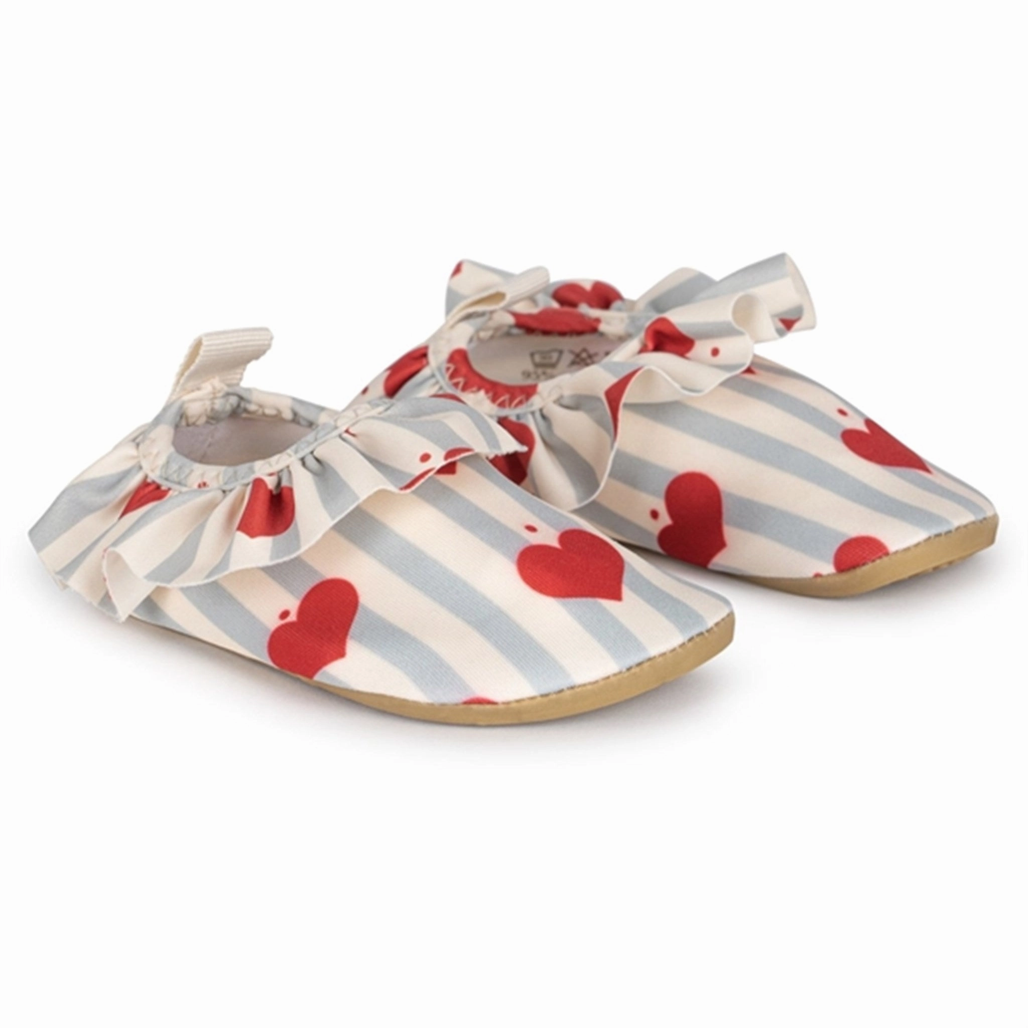 Konges Sl?Jd Amour Blue Stripe Frill Uv Swim Shoes Progressive Edge
