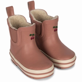 Motion-Elevated Future-Ready Looks Konges Sl?Jd Cameo Brown Roi Rain Boot Low