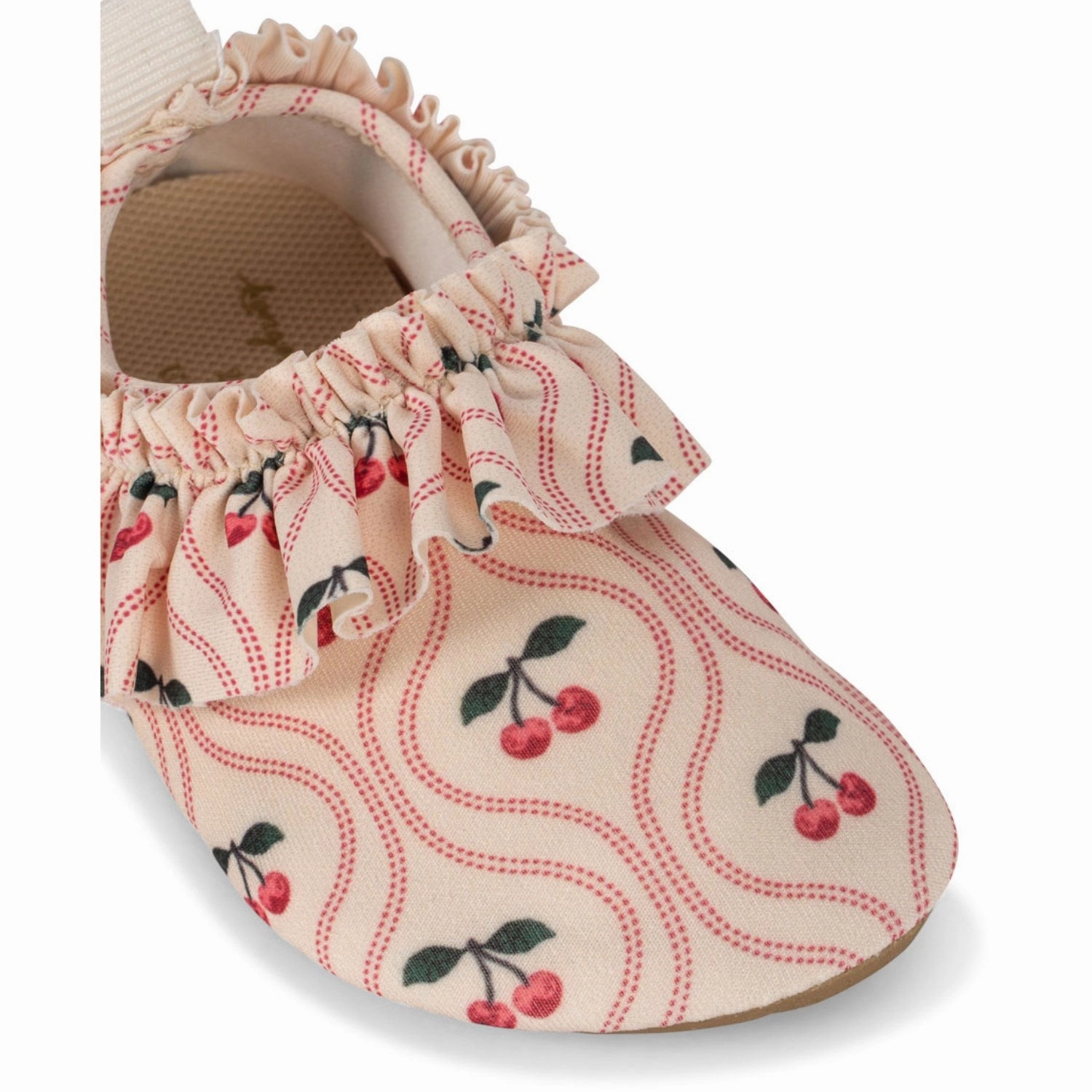 Konges Sl?Jd Cherry Pink Motif Merle Frill Swim Shoes Movement Readywear Movement Ready