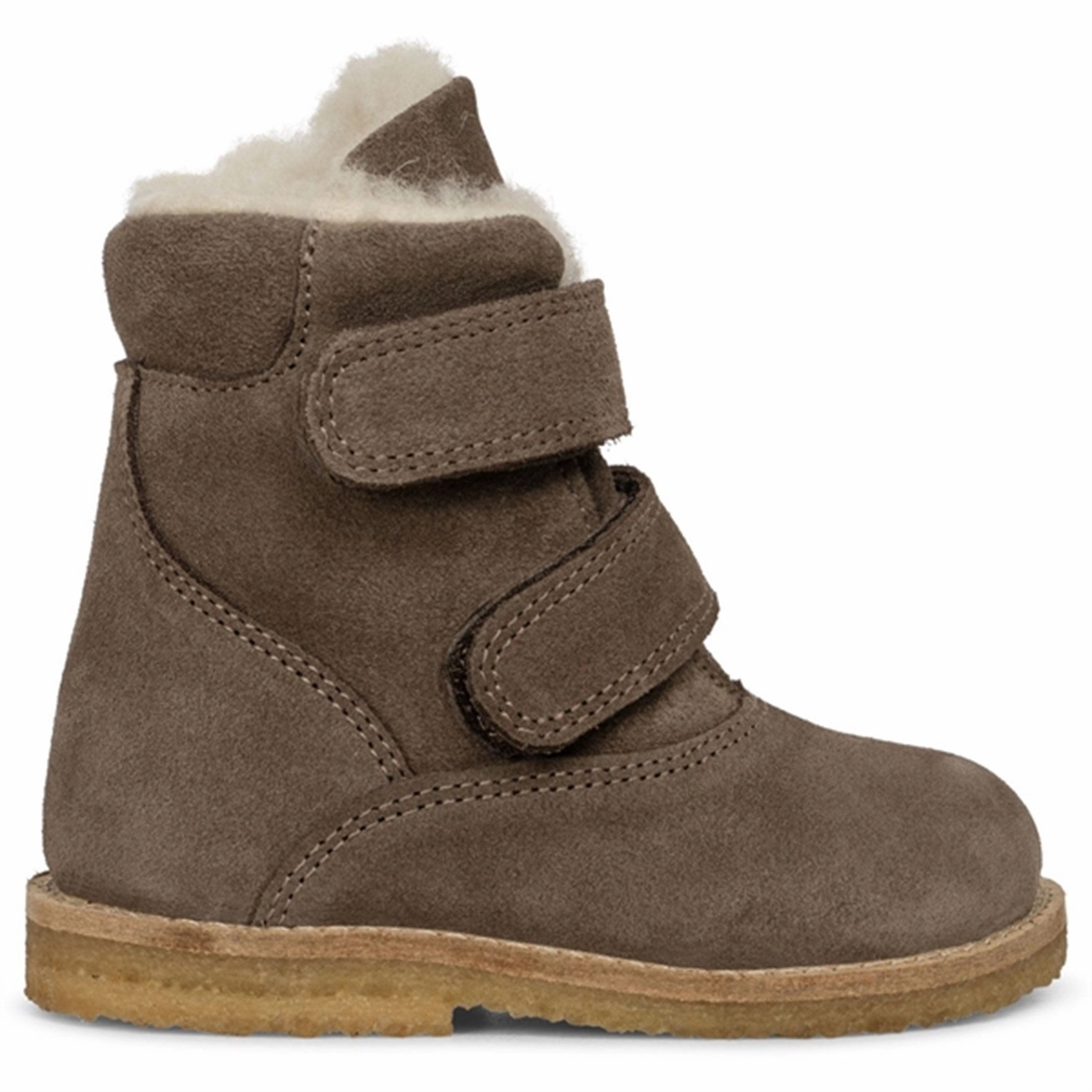 Konges Sl?Jd Desert Taupe Winterly Suede Tex Boot Grounded Luxury
