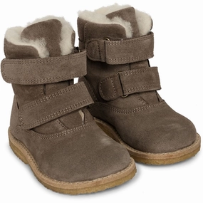 Konges Sl?Jd Desert Taupe Winterly Suede Tex Boot Precision In Style