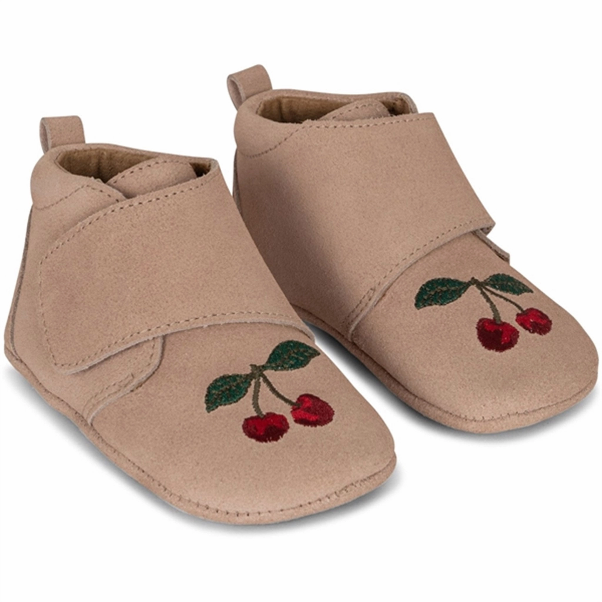 Everyday Sleek Konges Sl?Jd Mamour Embroidery Footies Dusty Pink