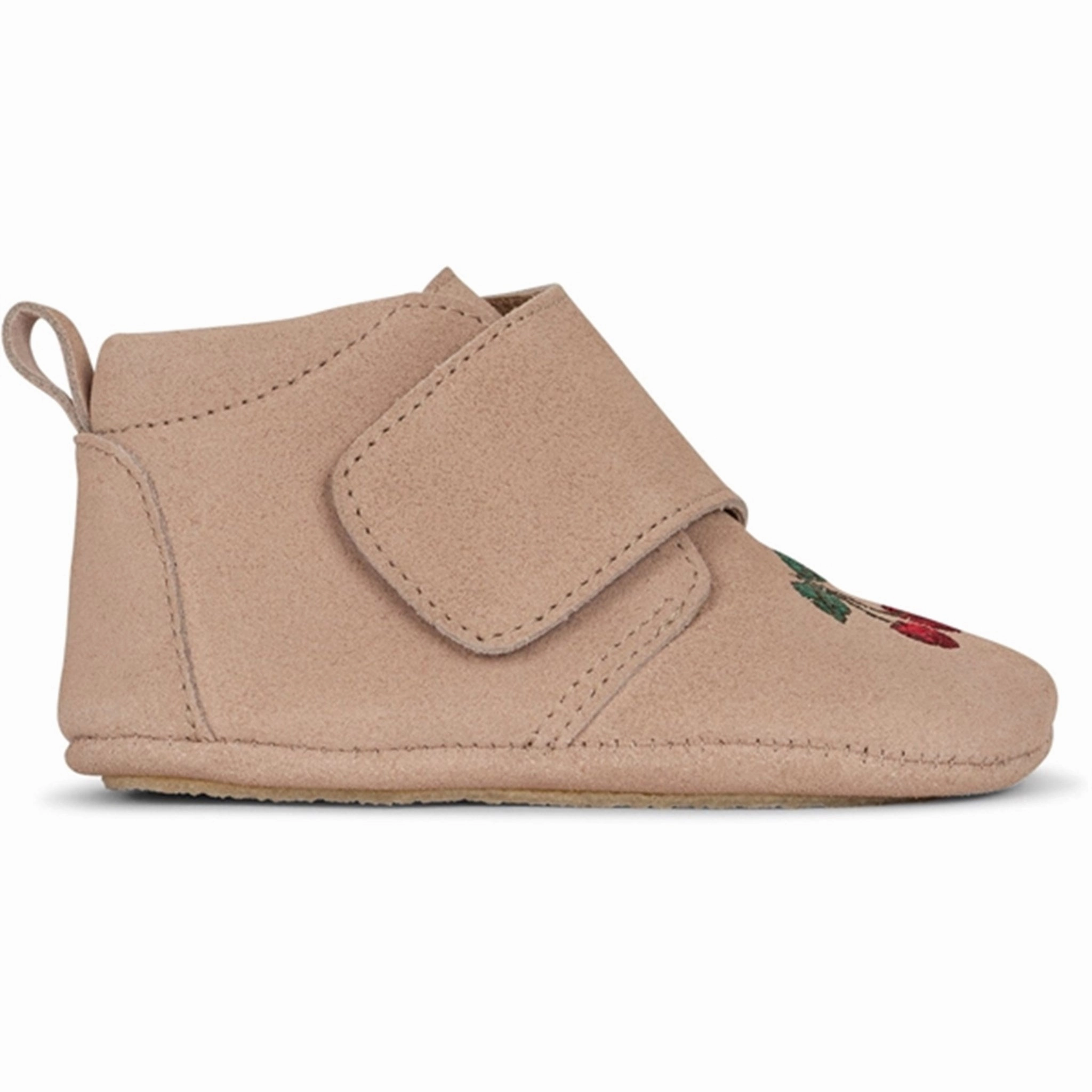Konges Sl?Jd Mamour Embroidery Footies Dusty Pink Balanced Design Relaxed Motion