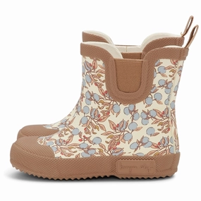 Future-Ease Effortless Edge Konges Sl?Jd Welly Rubber Boots Orangery Blue