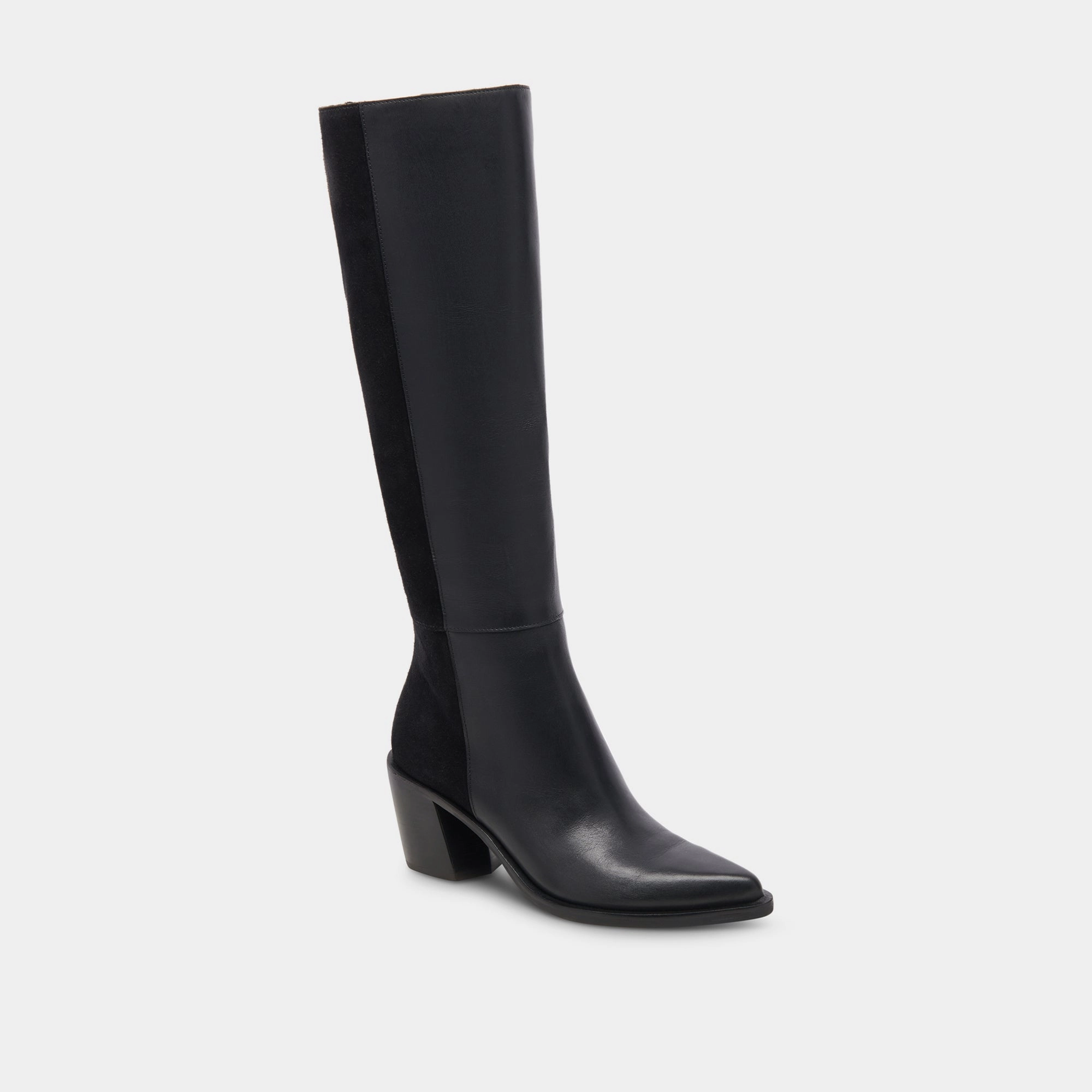 Kristy Boots Black Leather City-Form