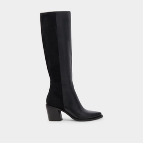 Kristy Boots Black Leather Mindful Motion