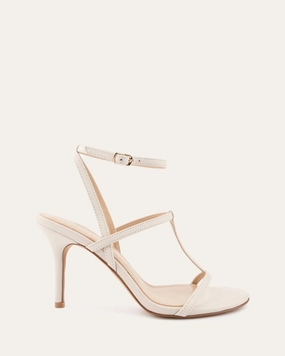 Lacey High Heel Sandals Off White Leather Built For Feel Essential Structure
