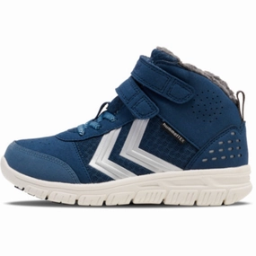 Hummel Dark Denim Crosslite Winter Boot Mid Tex Jr Adaptive Style