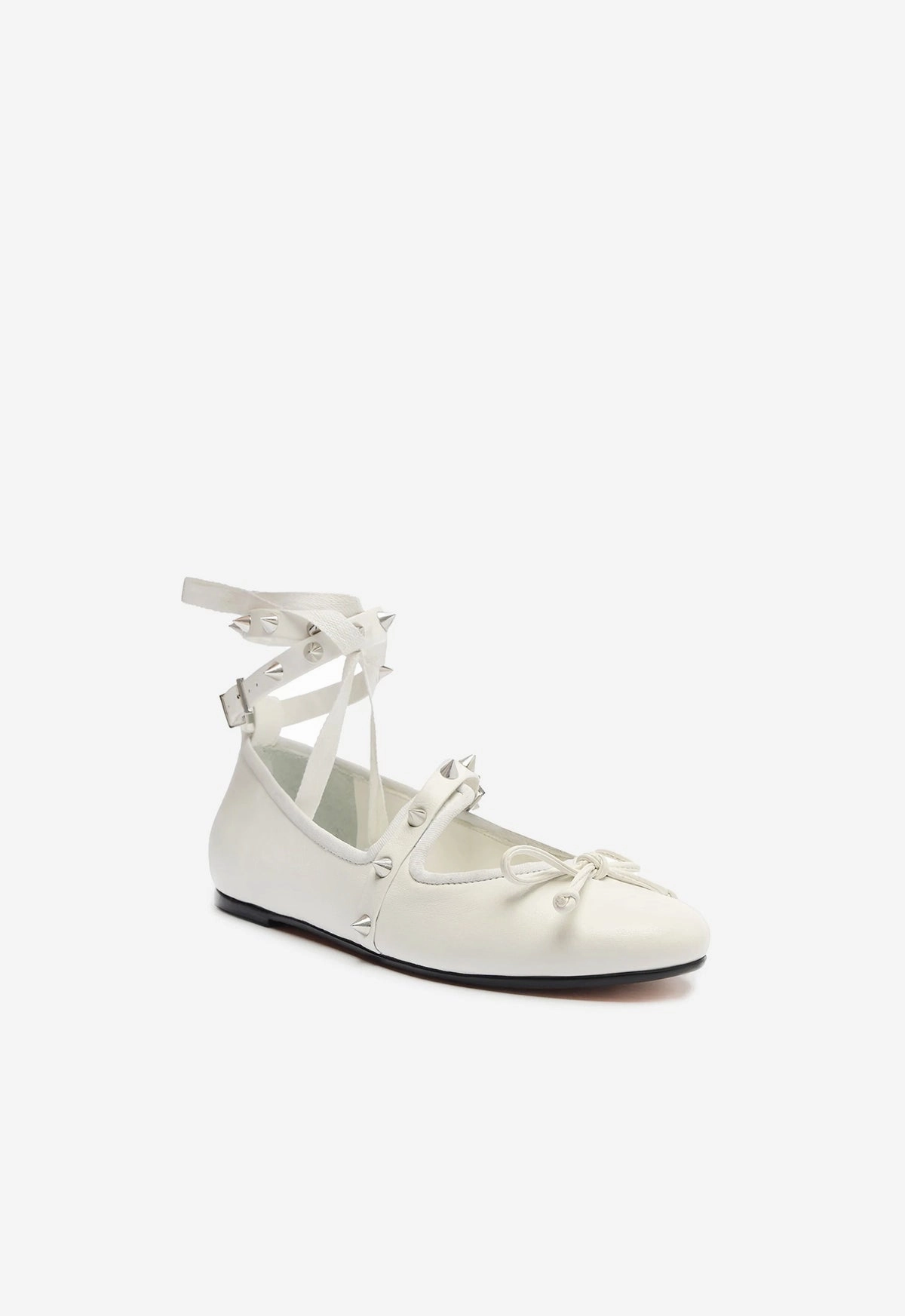 Larissa Lace Up Calf Leather Flat Precision Lifestyle Balanced Design