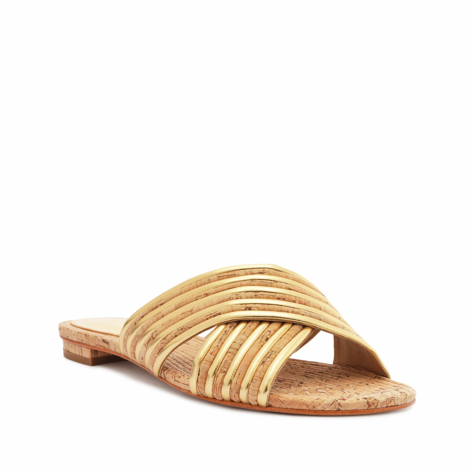 Sleek Mindset Refined Moves Latifah Cork Sandal