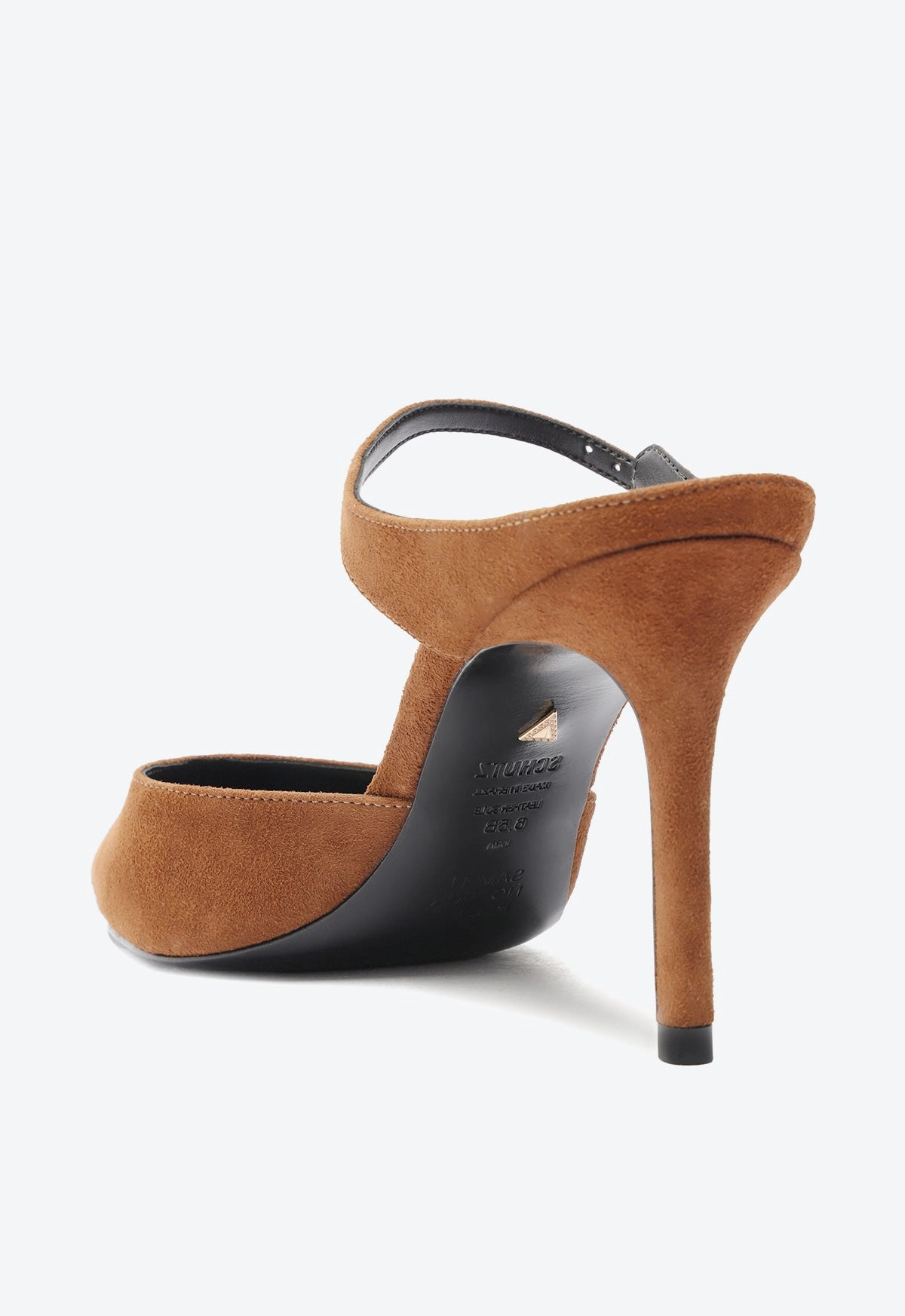 Designed To Layer Move Clean Laura Mid Stiletto Caramel Pump