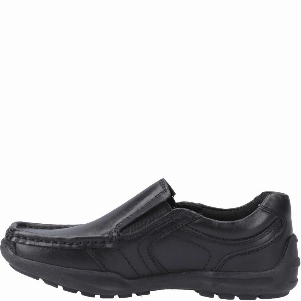 Unisex Energy Hush Puppies Morgan Slip On Senior School Shoes