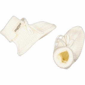 Refined Essentials Marmar Gentle White Abootie Booties