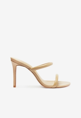 Taliah Nappa Leather Sandal Fresh Silhouette