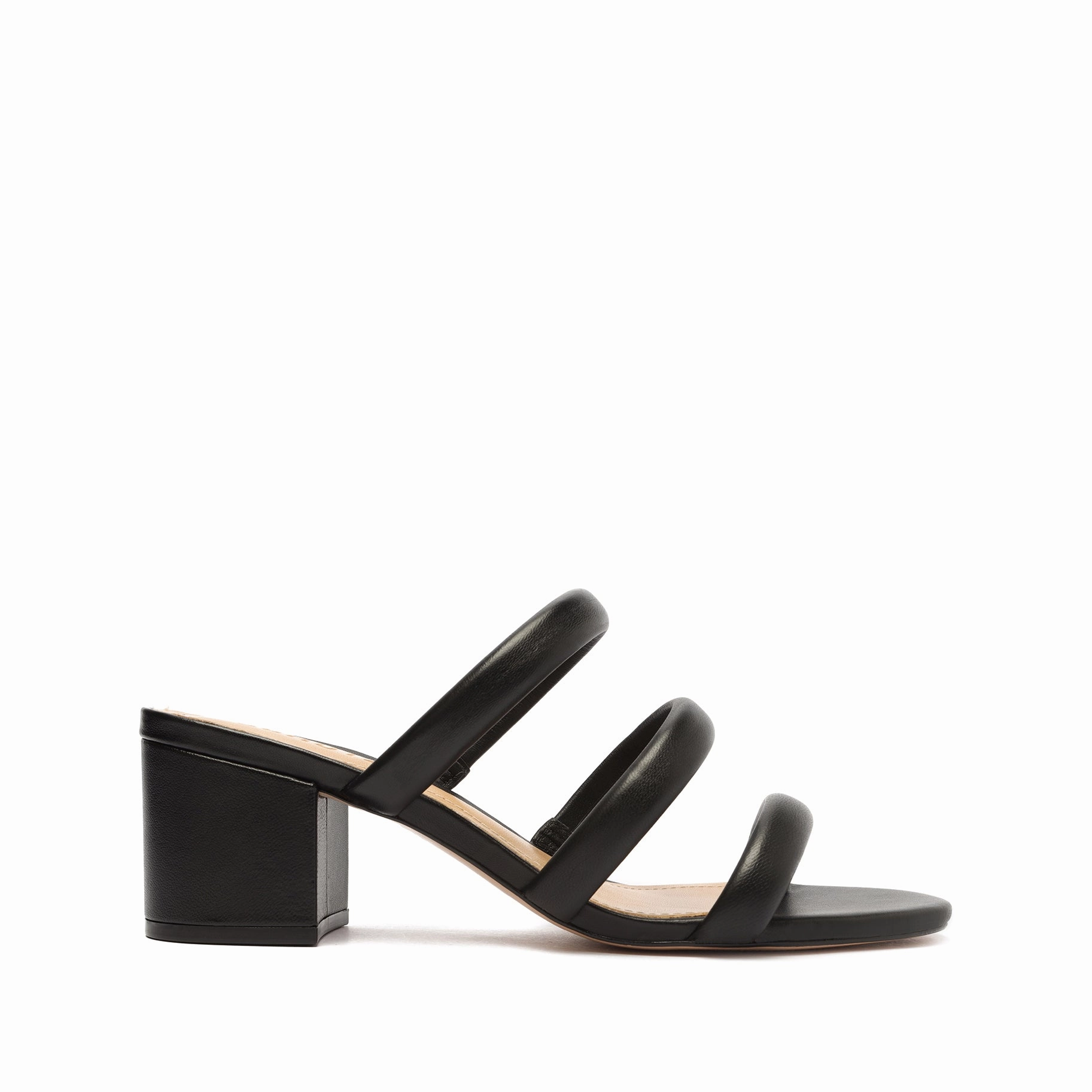 Calm In Motionwear Olly Mid Block Nappa Leather Sandal