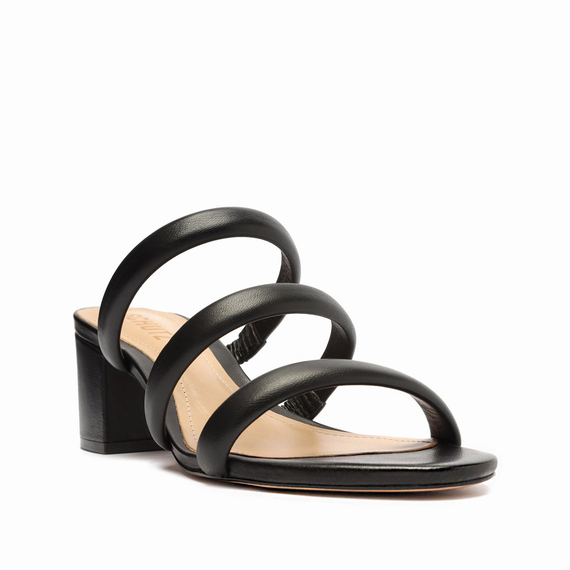 Shift-Mode Olly Mid Block Nappa Leather Sandal