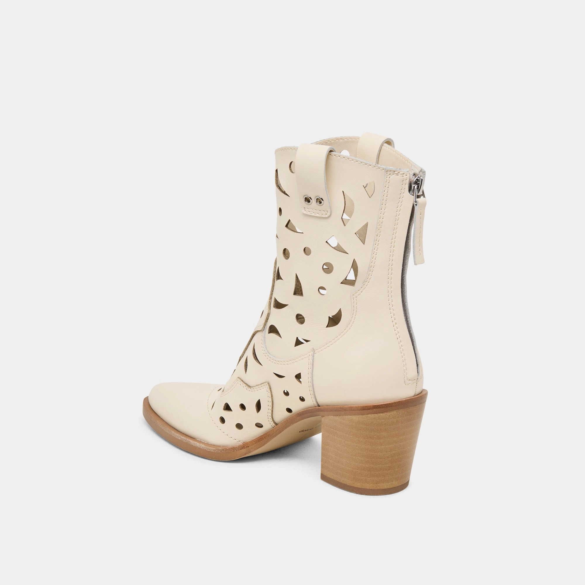 Urban-Motion Fit Zenobi Booties Off White Leather
