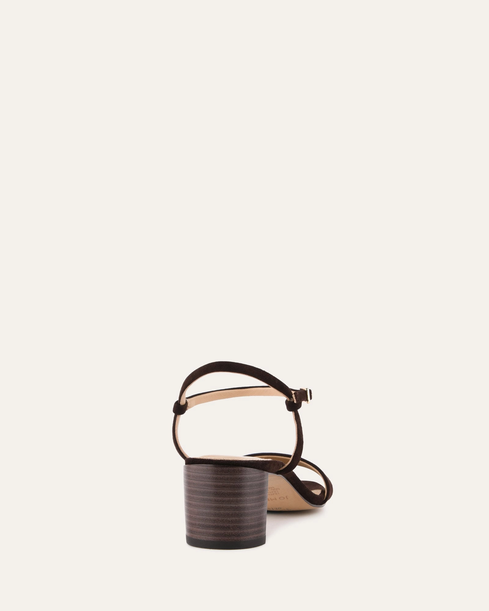 Gear For Now Modular Minimalism Helen Mid Sandals Cacao Suede
