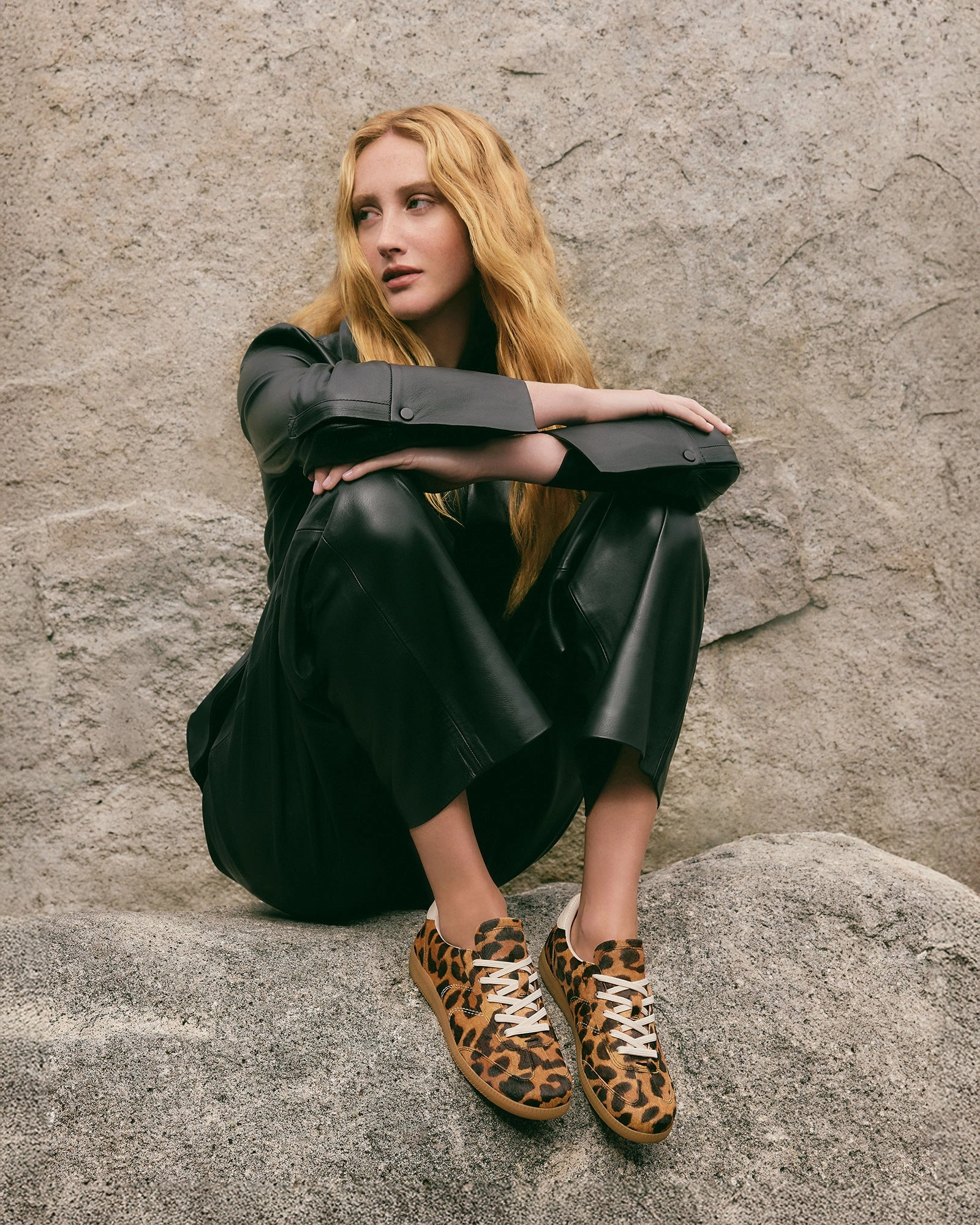 Lilo Sneakers Leopard Leather Bold In Simplicity Elevate Your Day