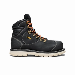 Everyday Dynamism Hybrid Life Men'S Cincinnati  6" Waterproof 90 Heel Boot (Carbon Toe)  |  Black/Sandshell