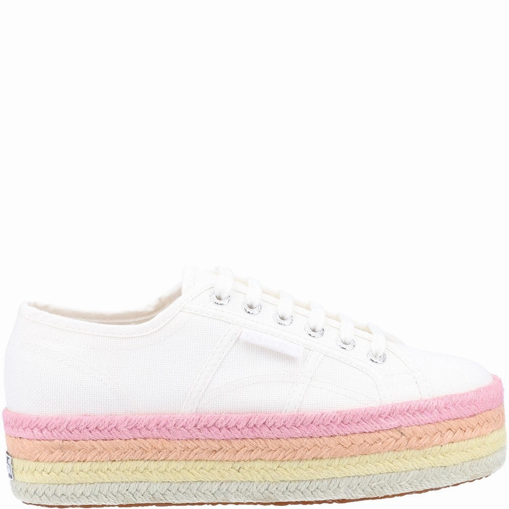 Superga 2790 Multicolor Rope Shoe Future Lines Modern Essentials