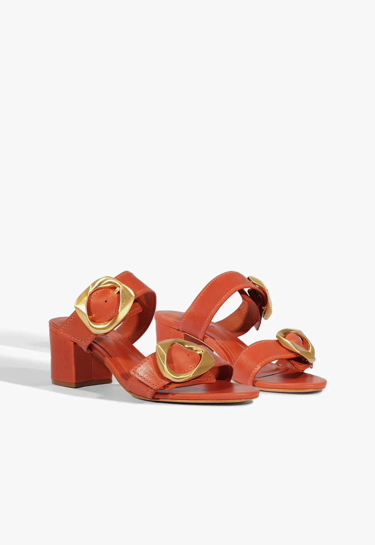 Olga Leather Sandal Living Flow