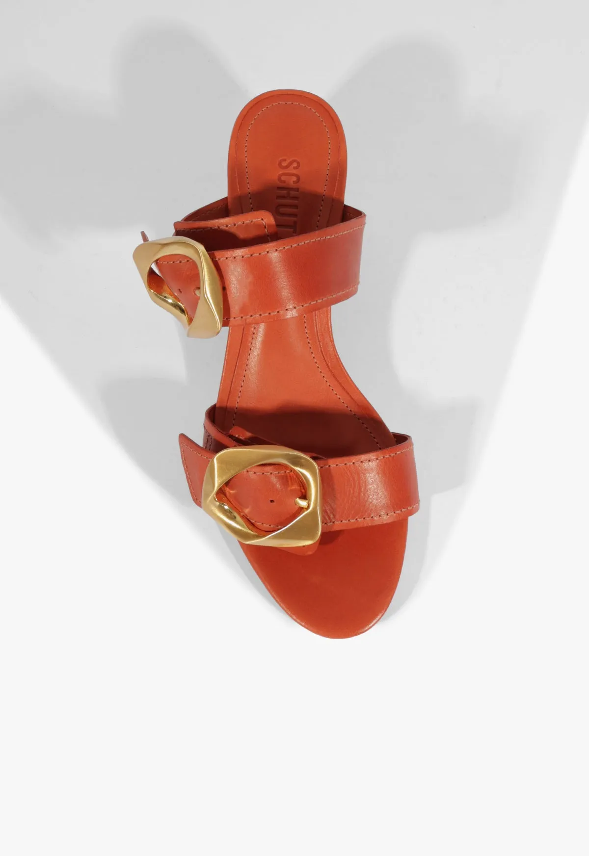 Olga Leather Sandal Modern Identity Crafted Clarity