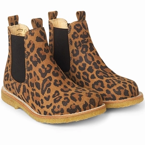 Go-Mode Ready Angulus Chelsea Boot Leo/Brown