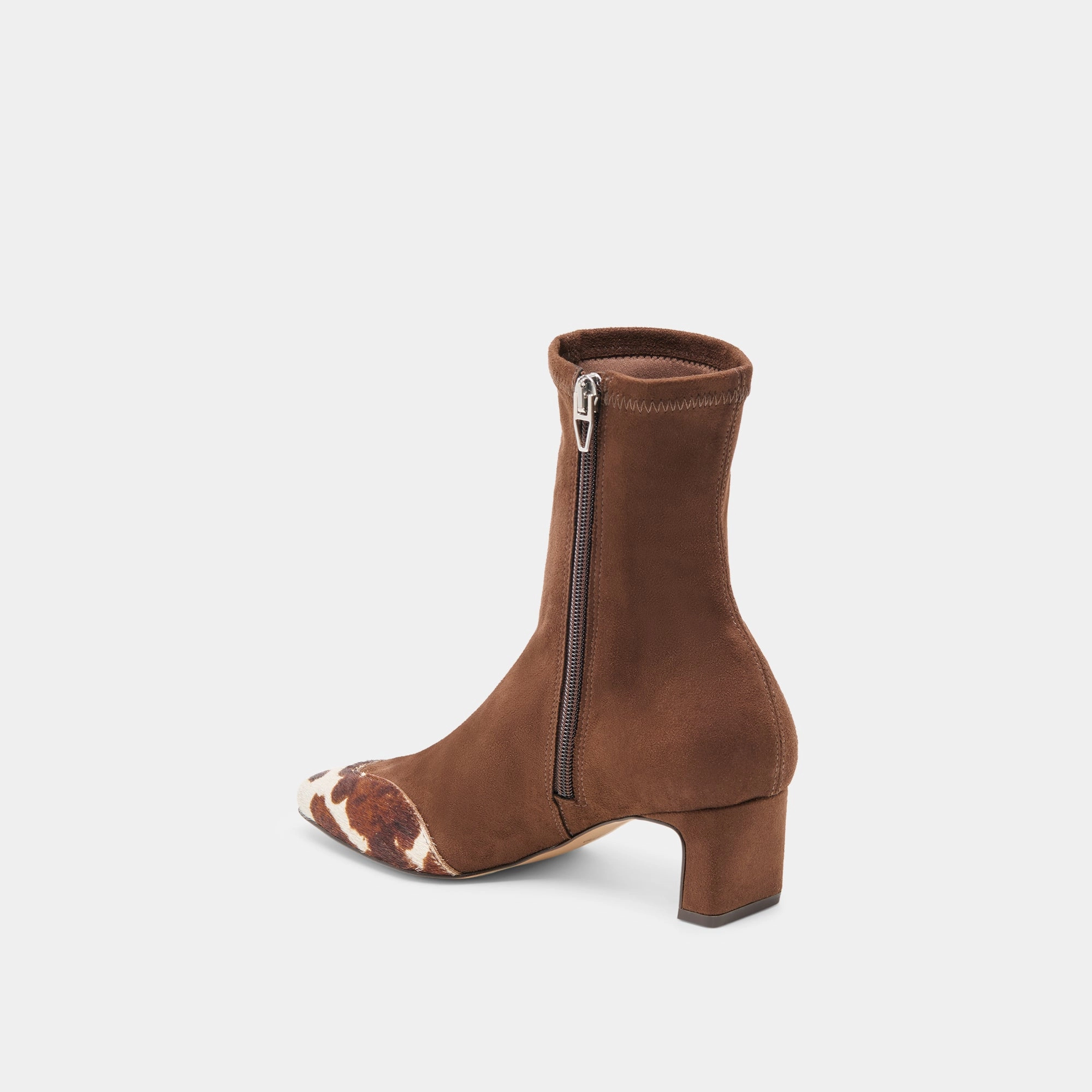 Feel The Flow Urban Layering Anika Boots Dk Brown Multi Stella Suede
