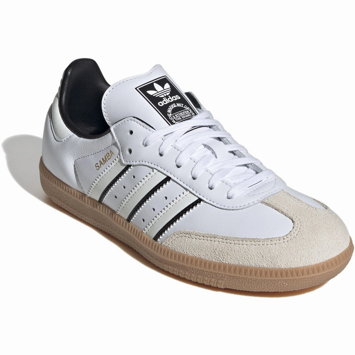 Engineered For Now Adidas Originals Cloud White/Off White/Core Black Samba Og J Sneakers
