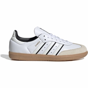 Simple City Laid-Back Luxe Adidas Originals Cloud White/Off White/Core Black Samba Og J Sneakers