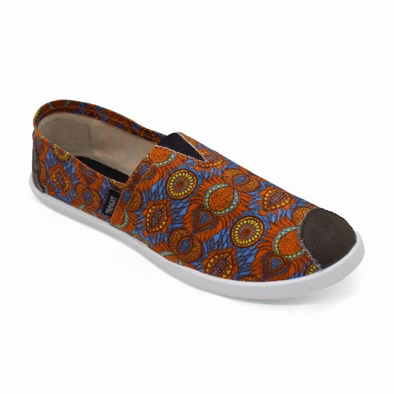 Lifestyle Modular Emmy Chapisha Canvas Shoes - Multi Blue