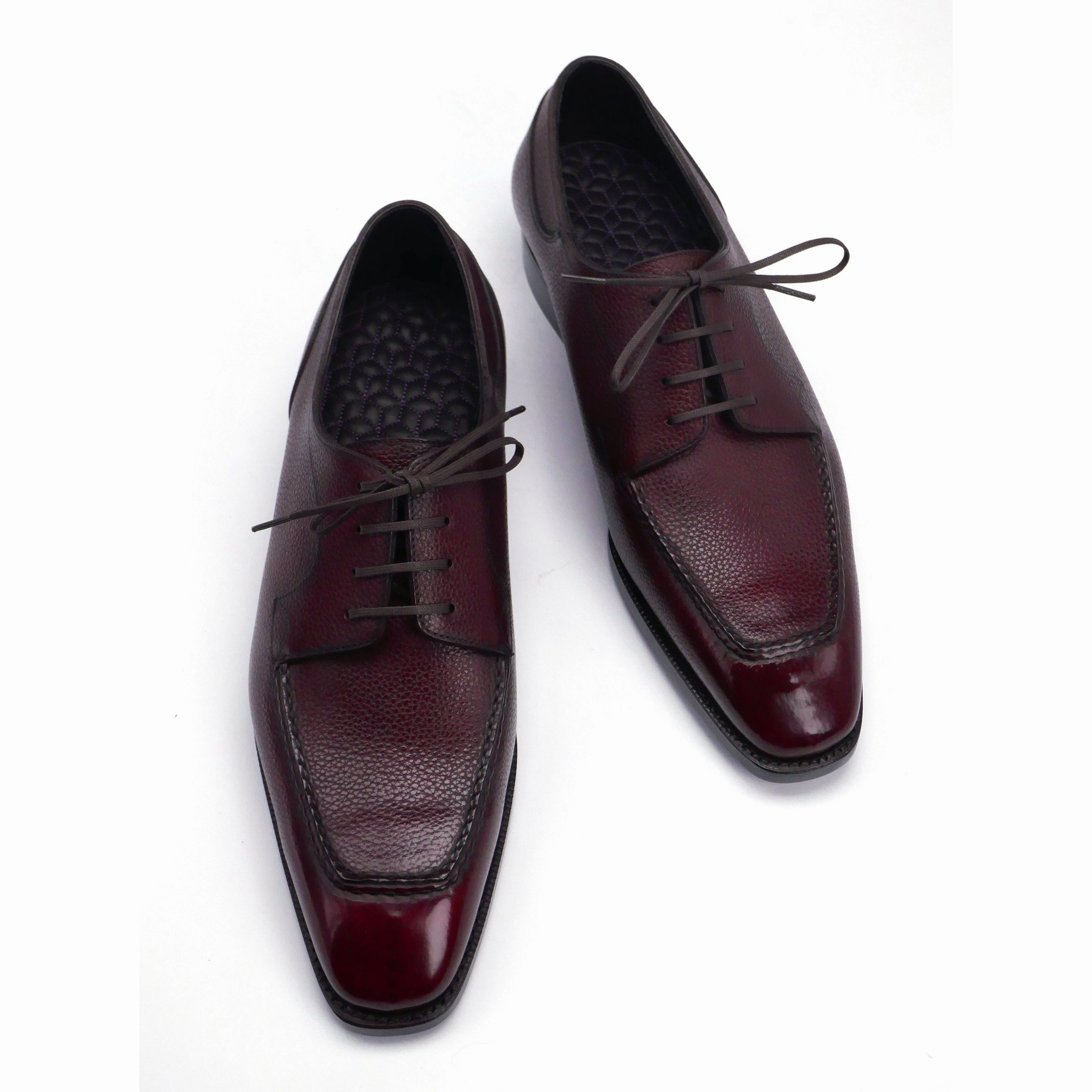 Your Flow Wear Move-Fit Tete Moc Toe Derby - Marron Mediterraneo
