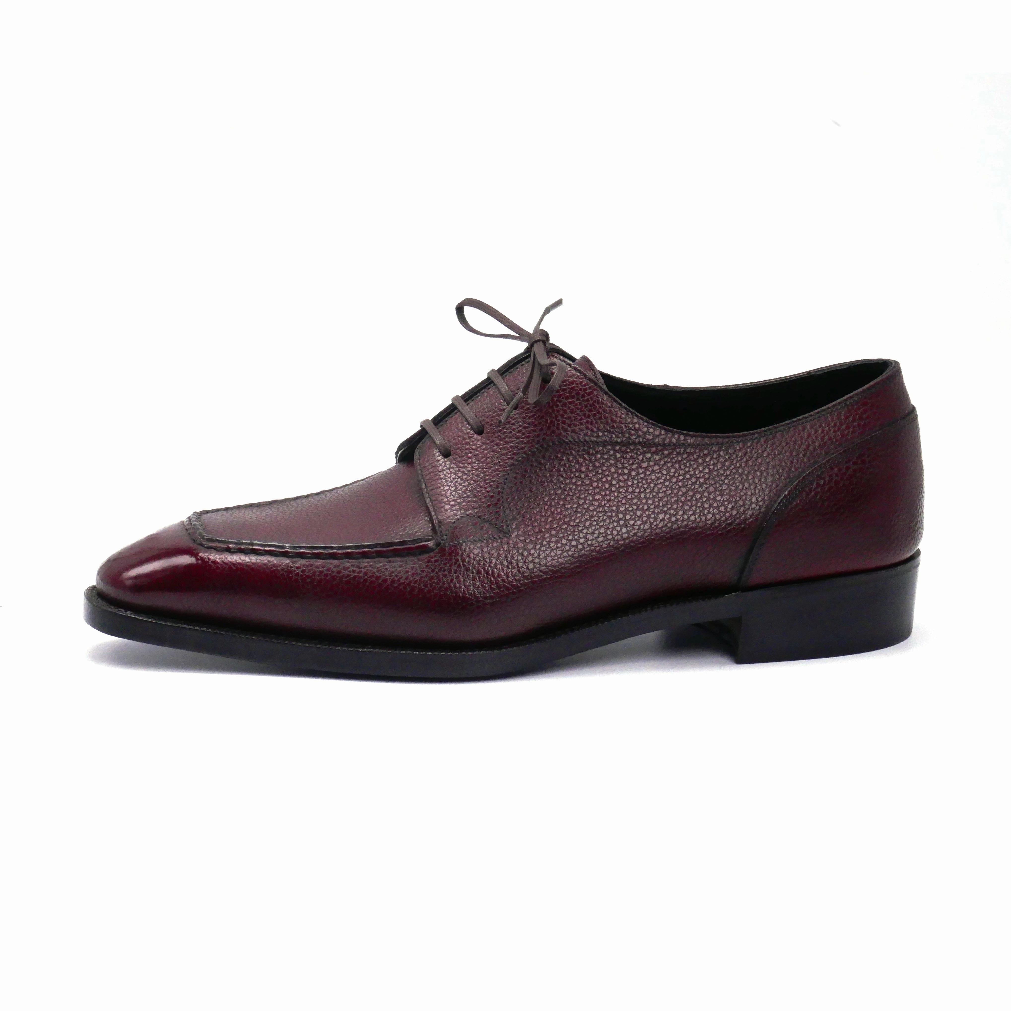 Tete Moc Toe Derby - Marron Mediterraneo Wear With Intent