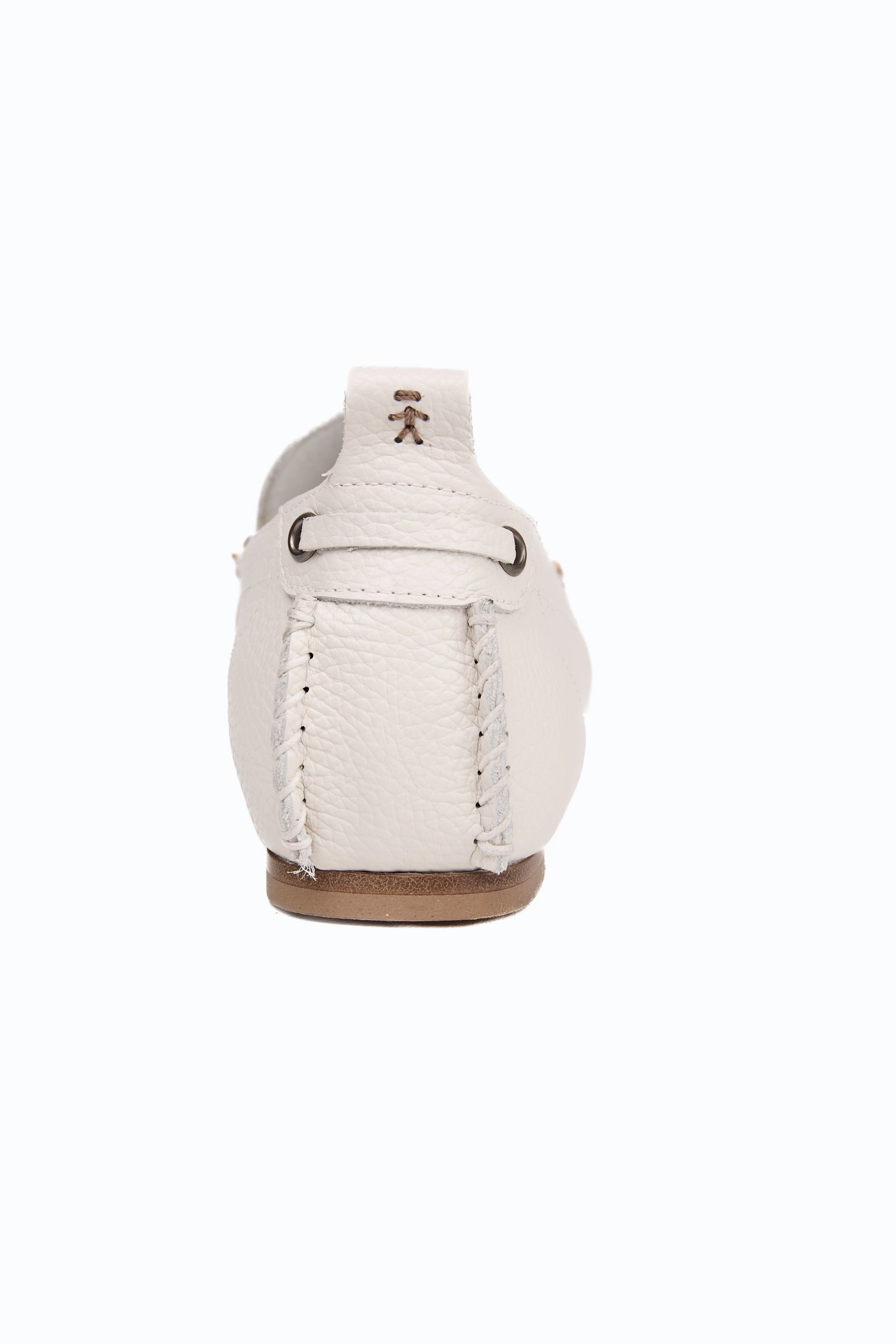 Ready For Change Versatile Pulse Leather Moccasin Shoe In Muflone Gesso