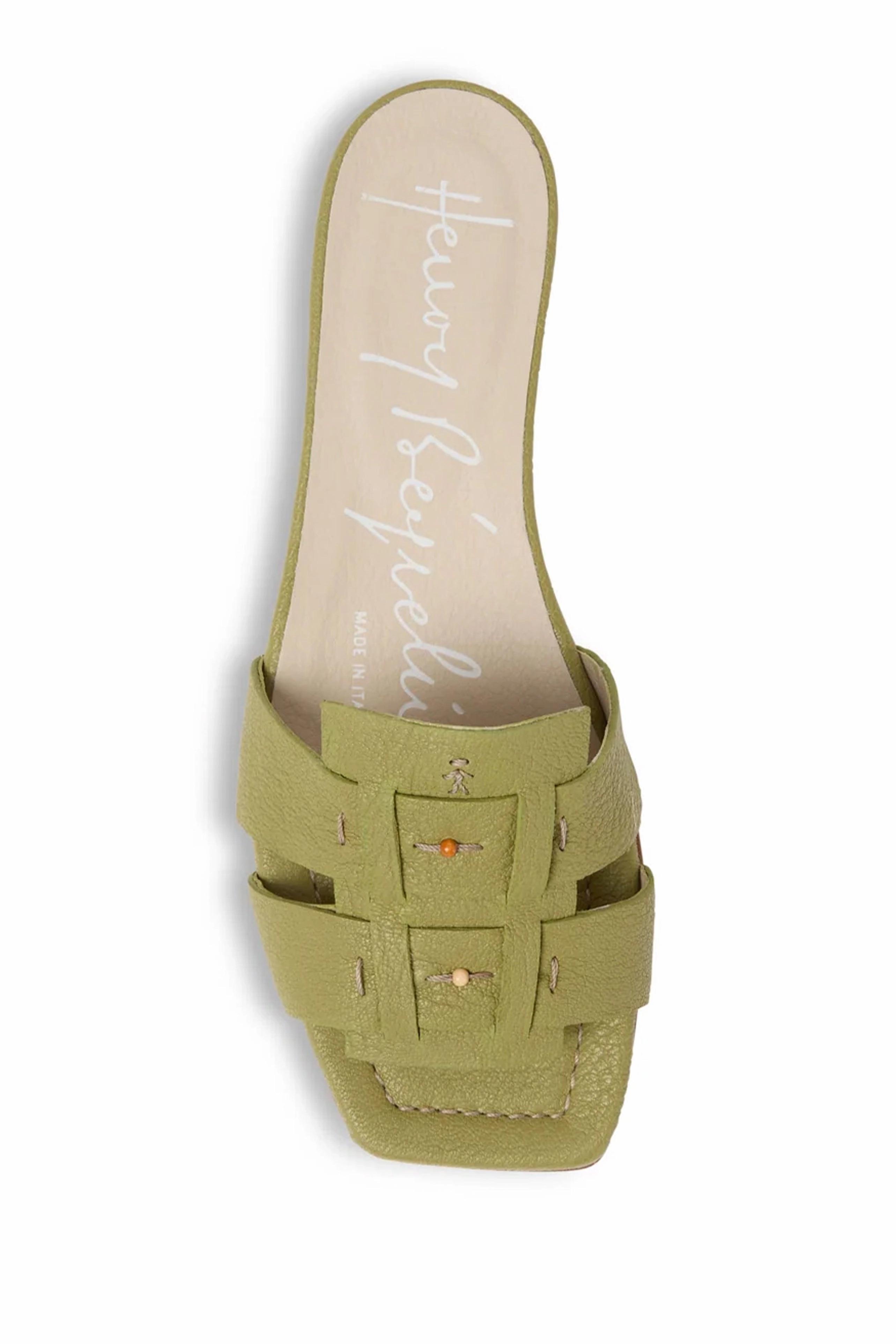 Universal Fit Future Classic Leather Slides In Martellato Prato