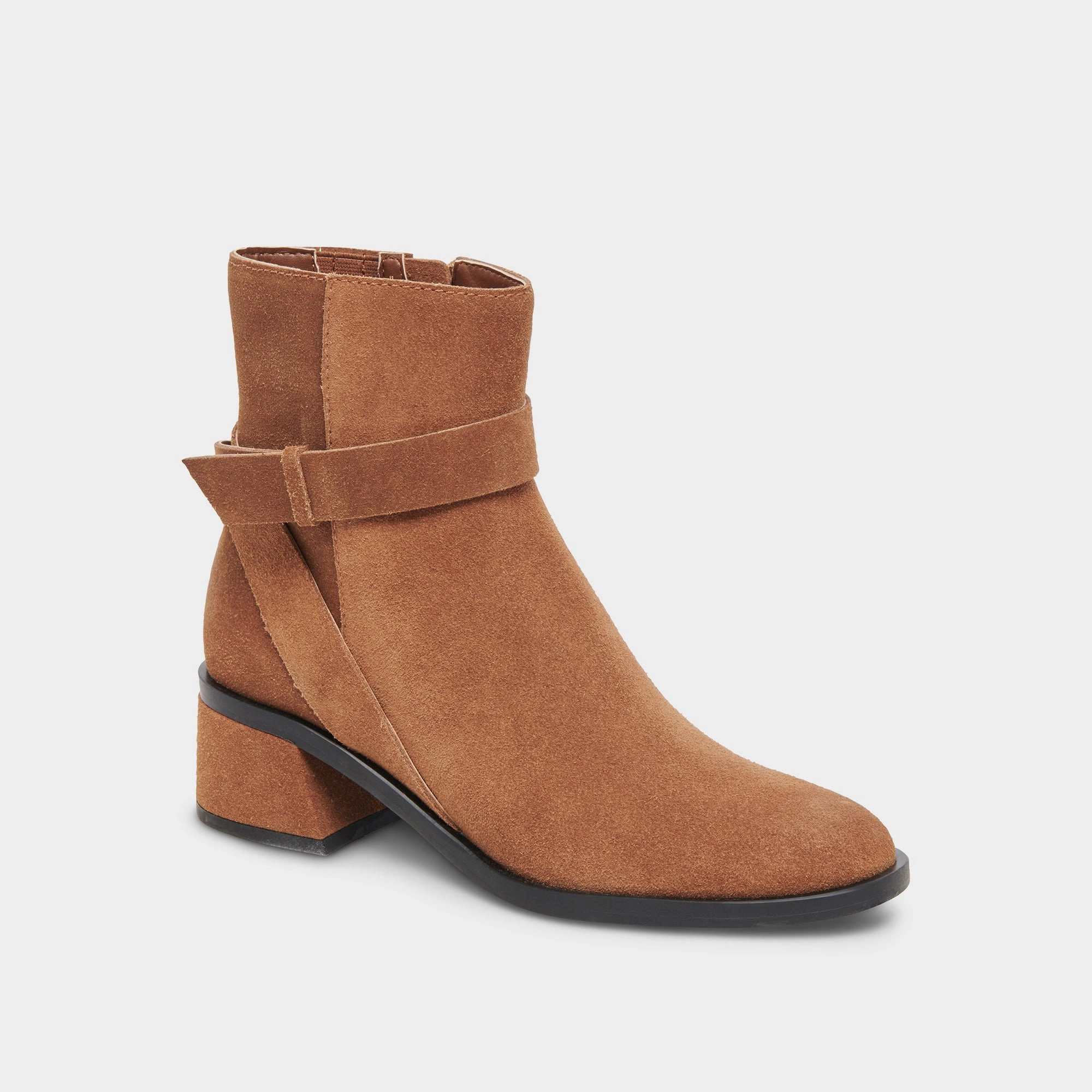 Lifestyle Ahead Shift Your Gear Leland Booties Brown Suede