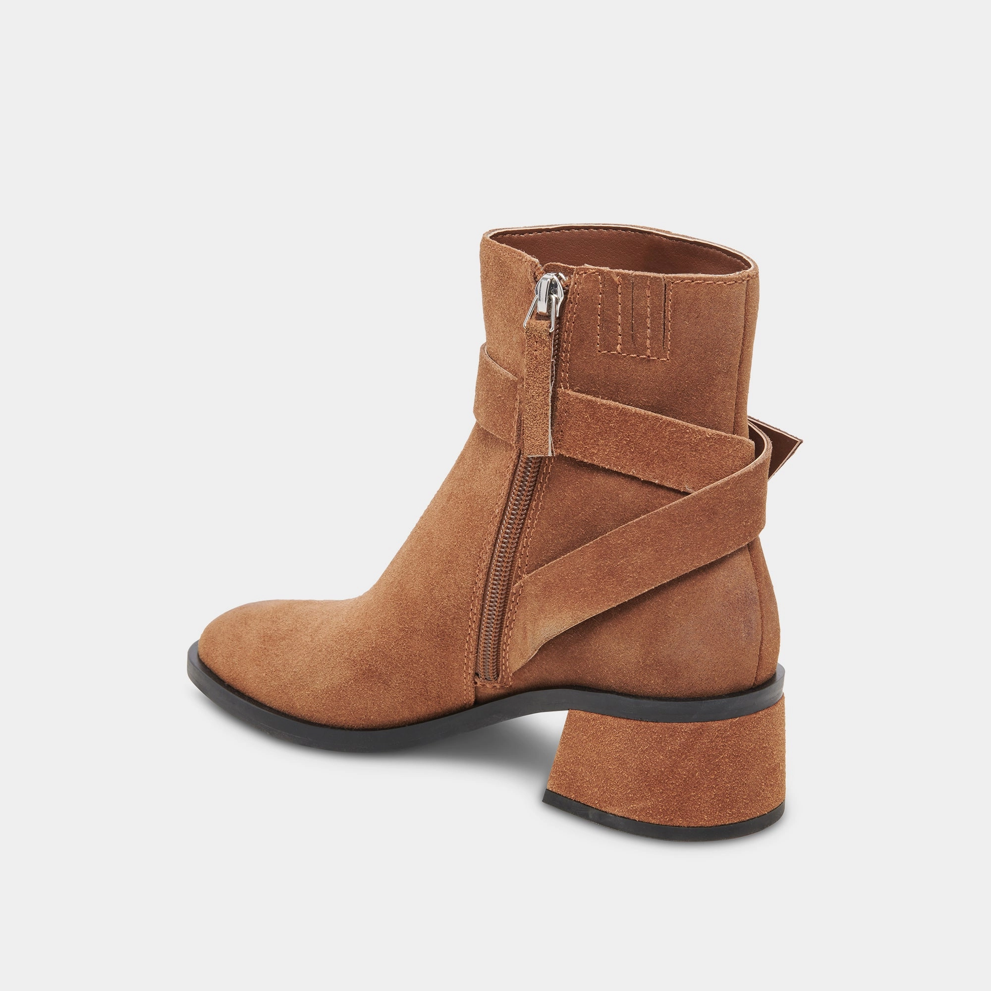 Leland Booties Brown Suede Integrated Lifestyle